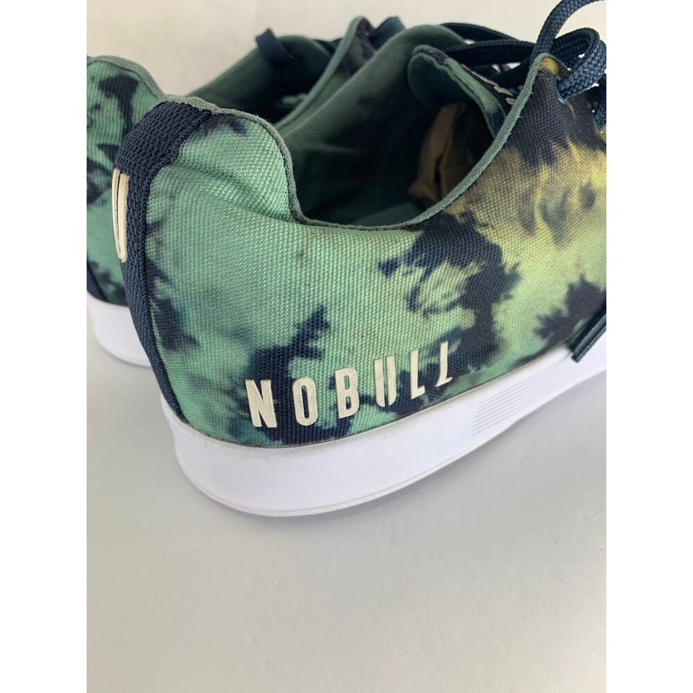 NoBull Blue Tie-Dye Canvas Trainer Shoes - Picture 3 of 15